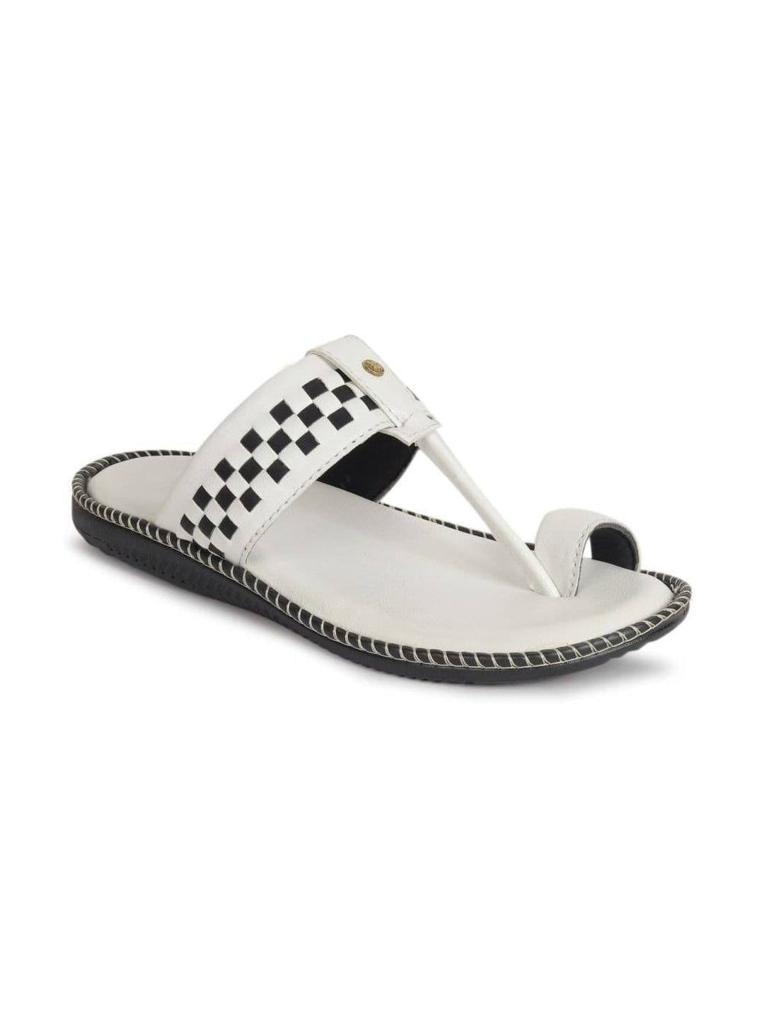 LORENCE FASHION HUB Men Colourblocked Thong Flip-Flops - view 1