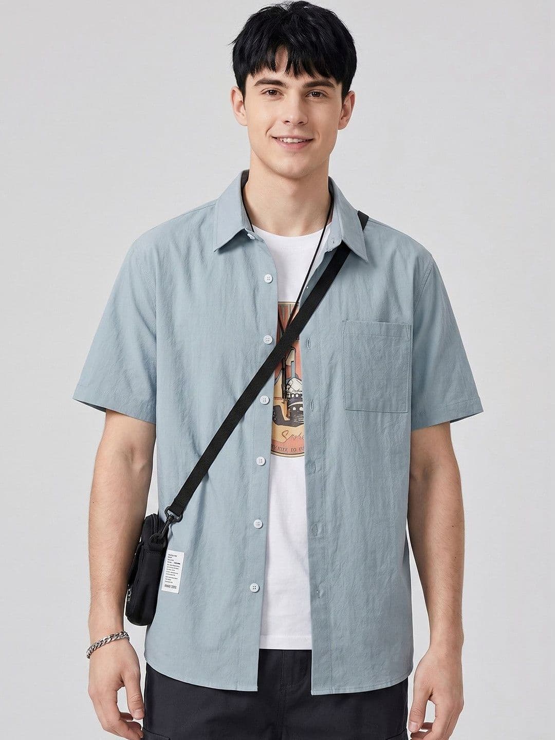 Suo Men Casual Shirt - view 1