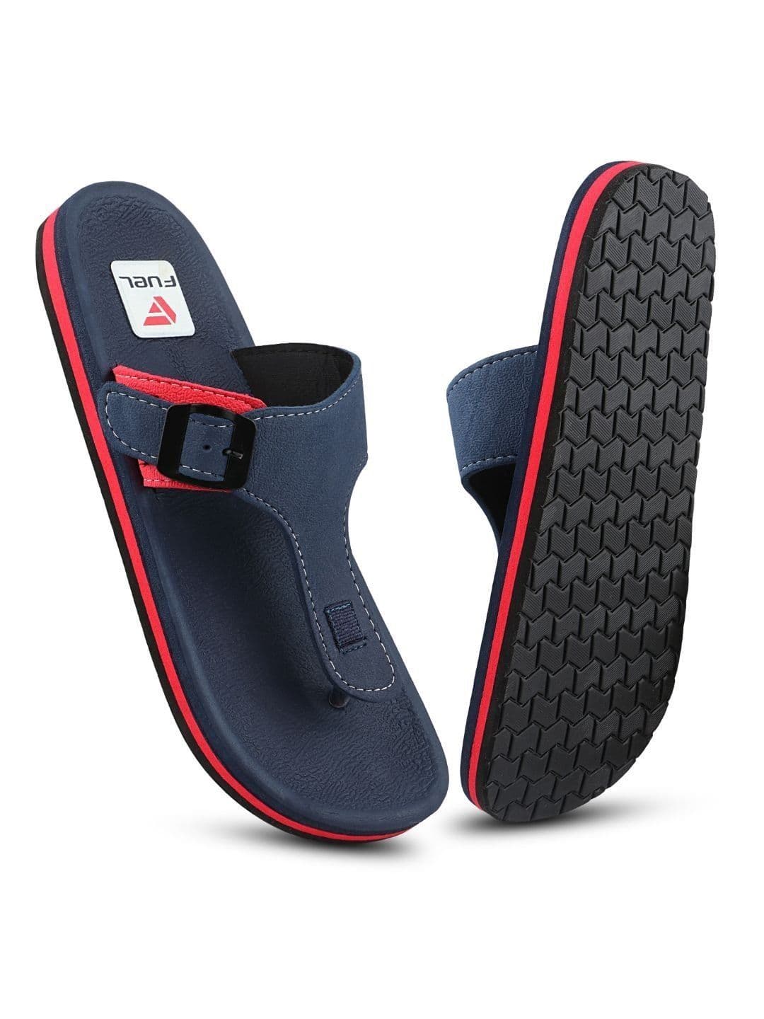 FUEL Men Colourblocked Thong Flip-Flops - view 1
