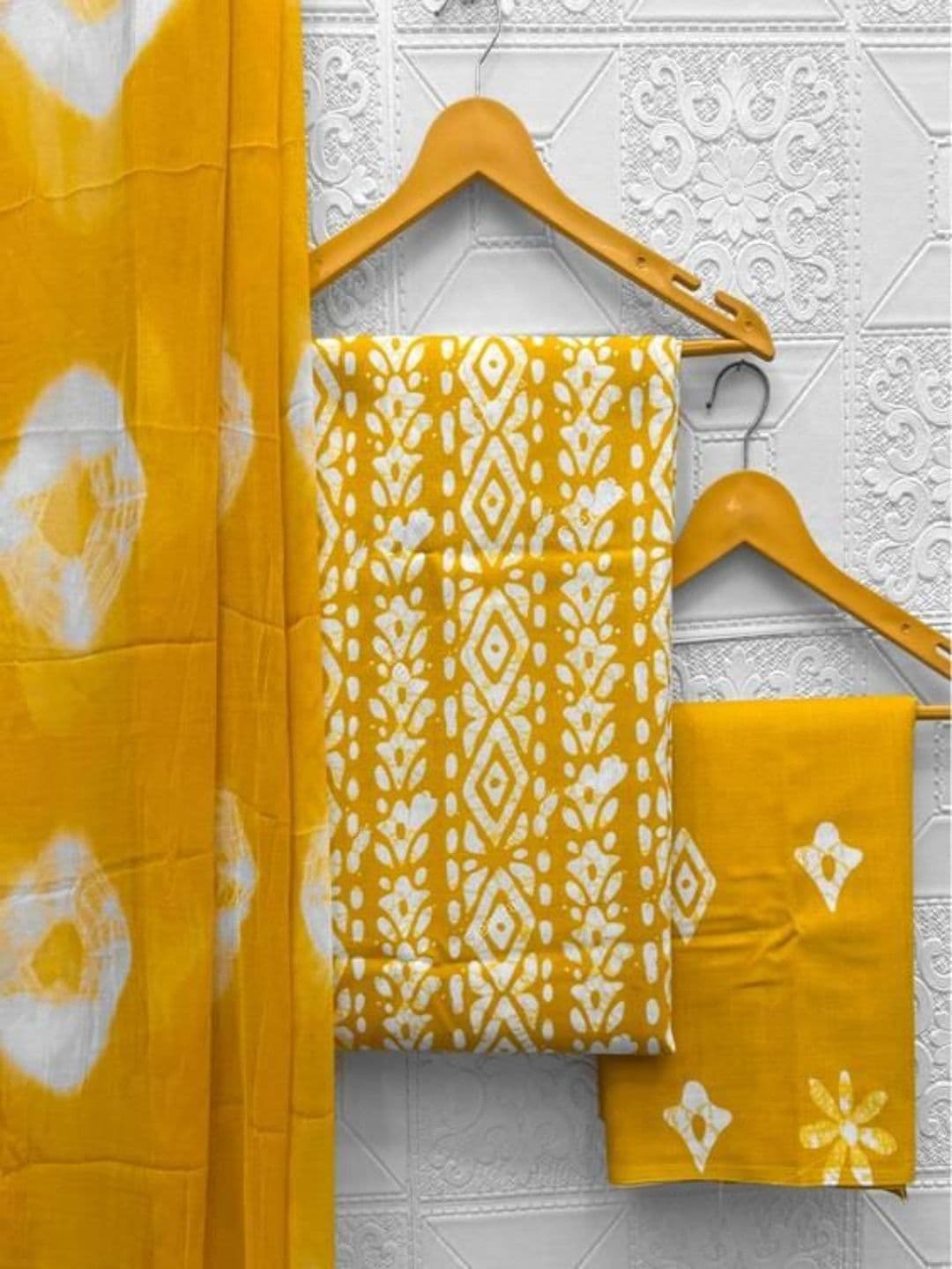 CLEMIRA Printed Pure Cotton Unstitched Dress Material - view 1