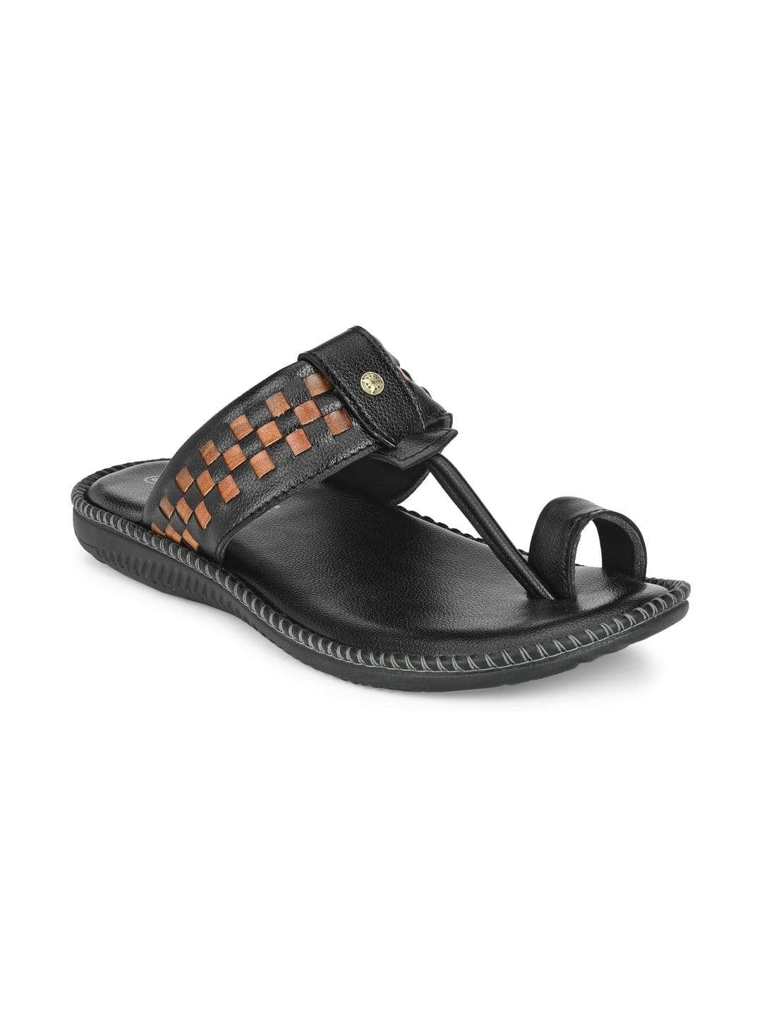 LORENCE FASHION HUB Men Colourblocked Slip-On - view 1