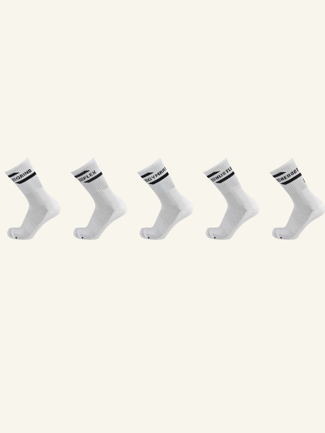 The Sock Street Unisex Cotton Assorted Patterned Calf Length Socks - view 1