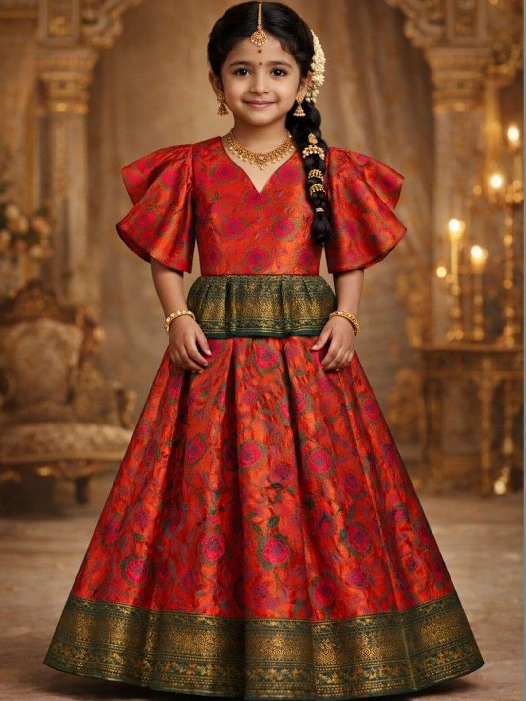 amzira Girls Ready to Wear Lehenga & - view 1