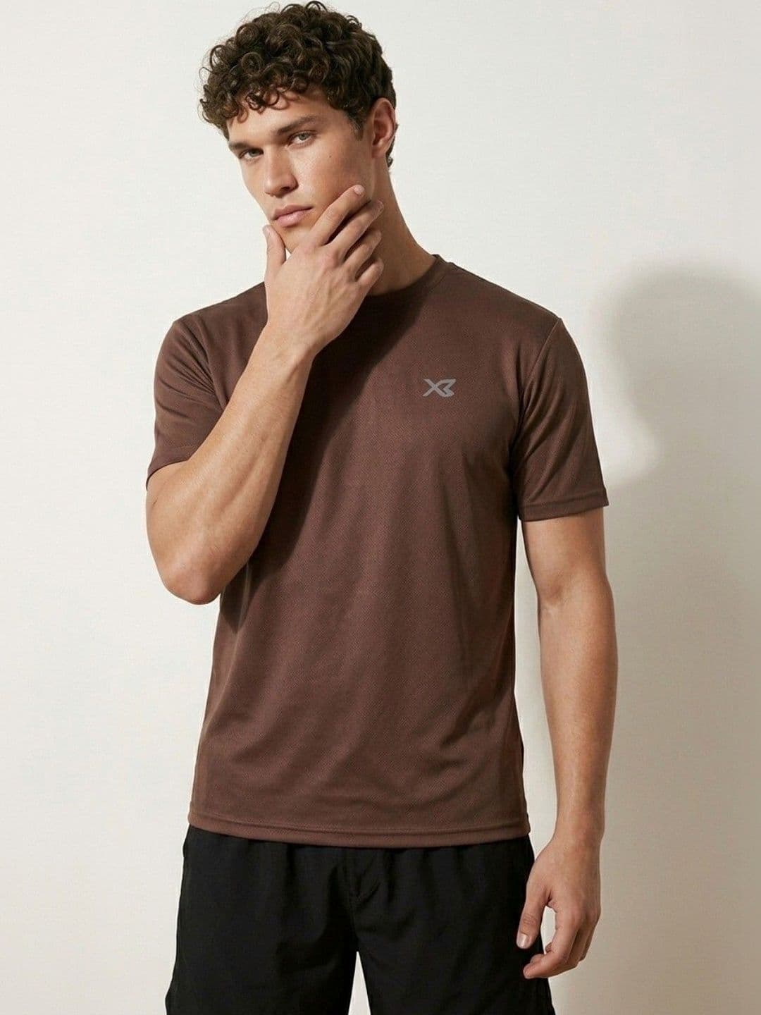 CROSS BENCH Men Brand Logo Dri-FIT T-shirt