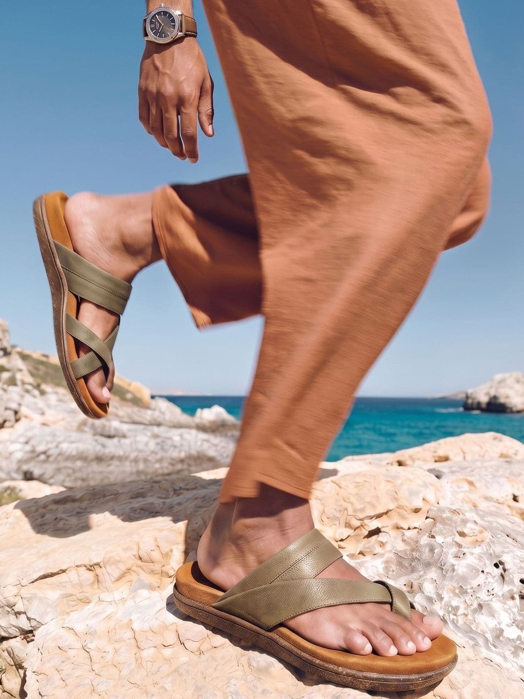 Metro Men Thong Flip-Flops - view 1