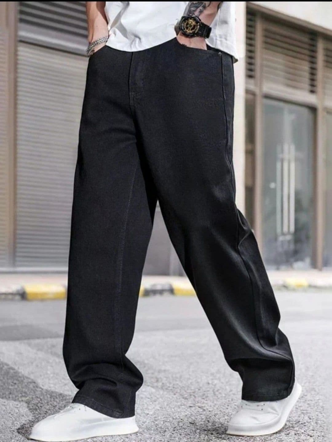 KEYUR Men Loose Mid-Rise Jeans - view 1