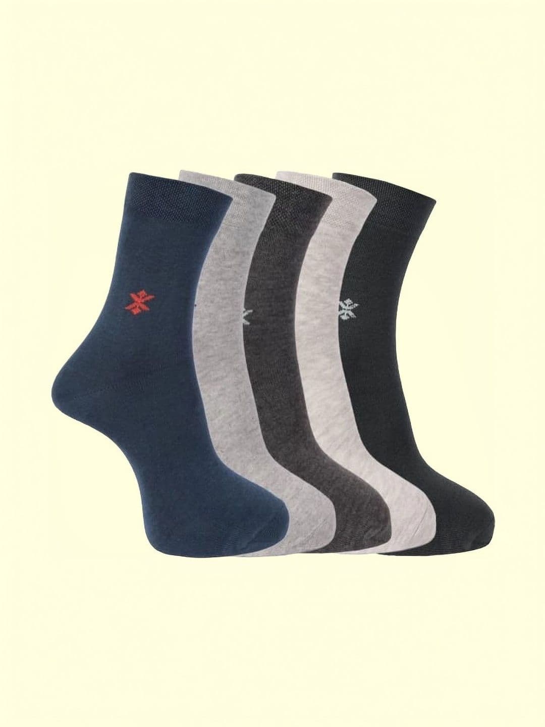 GARUN Men Pack of 5 Cotton Calf Length Socks - view 1