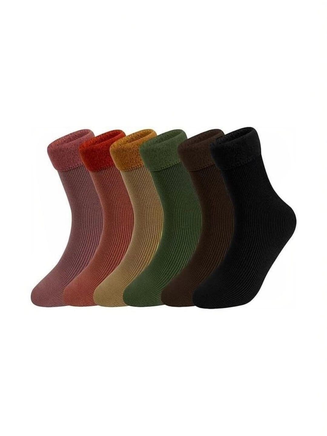 GARUN Unisex Pack of 6 Cotton Above Ankle Socks - view 1
