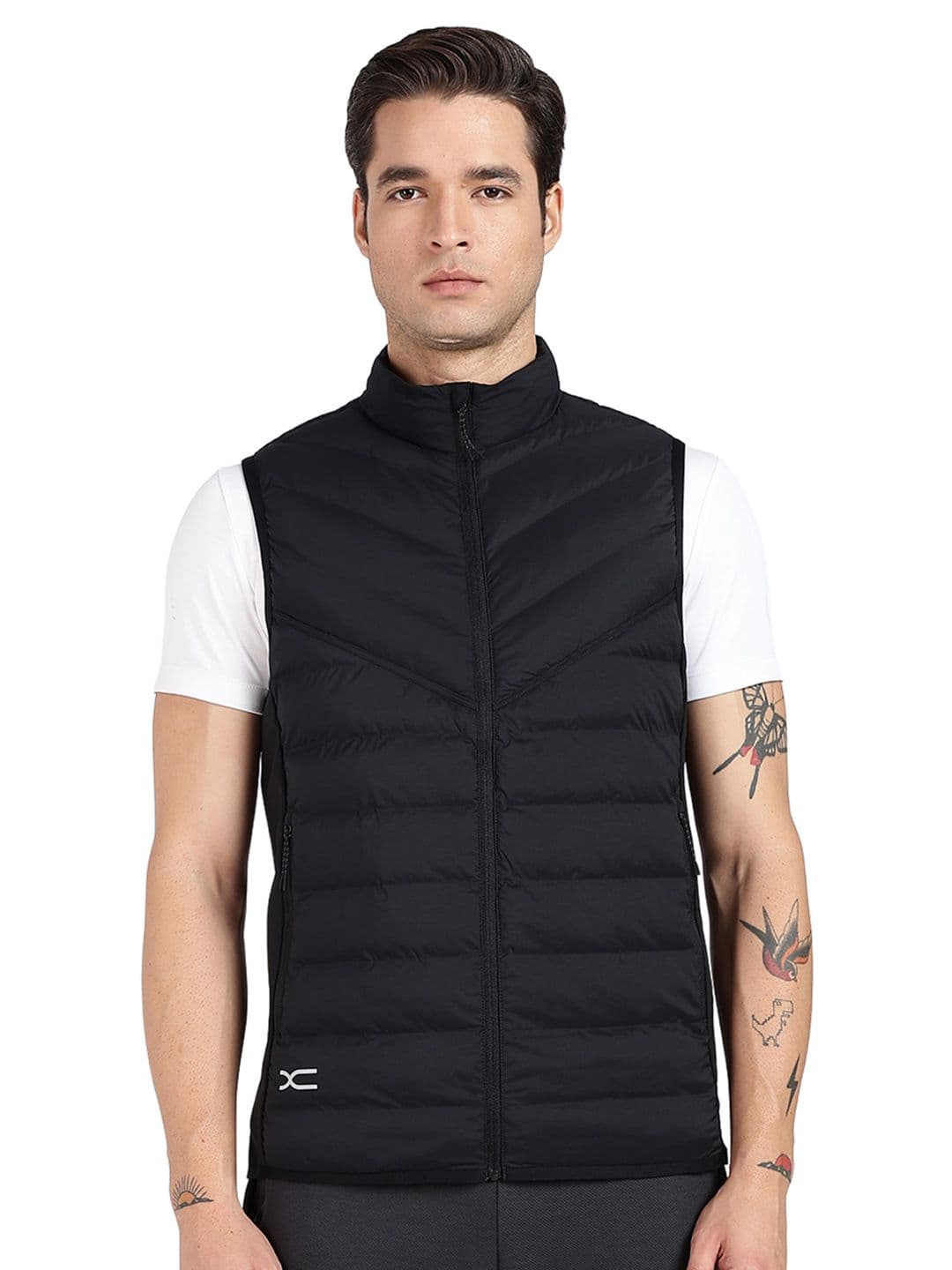 Xtep Men Lightweight Training or Gym Puffer Jacket - view 1