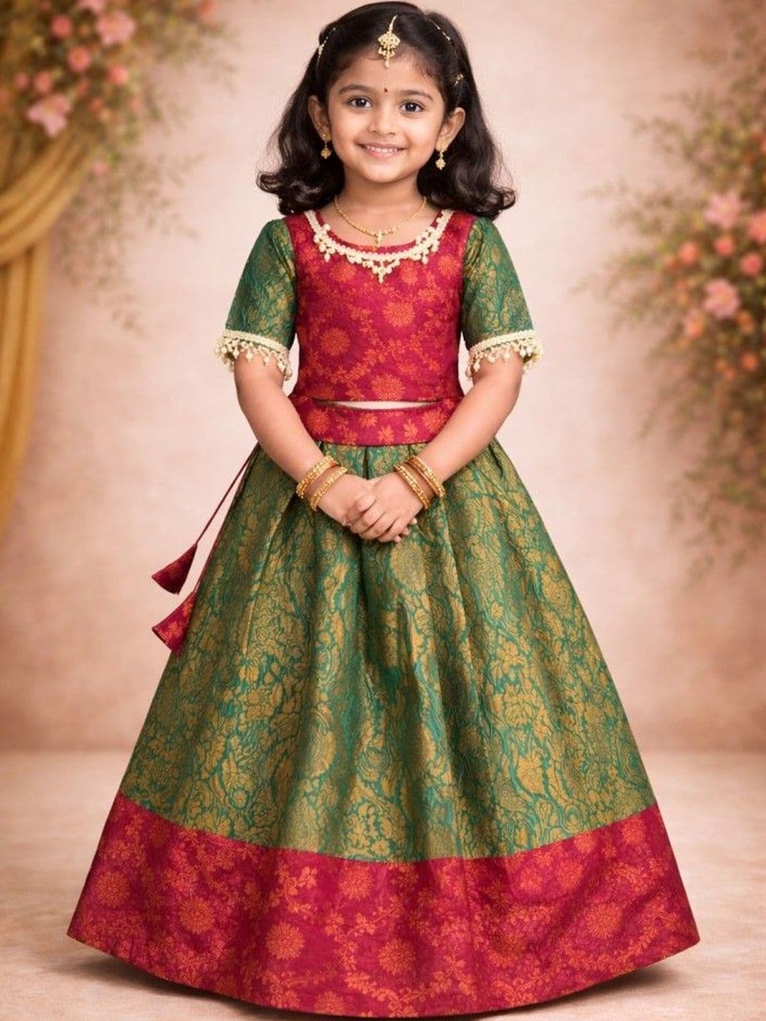 amzira Girls Ready to Wear Lehenga & - view 1