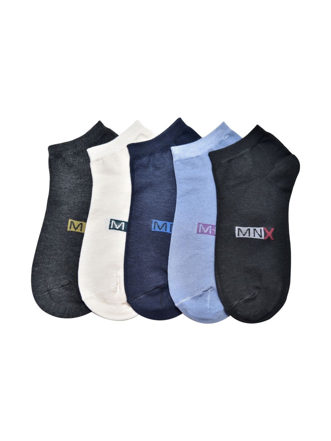 GARUN Unisex Pack of 5 Cotton Ankle Length Socks - view 1