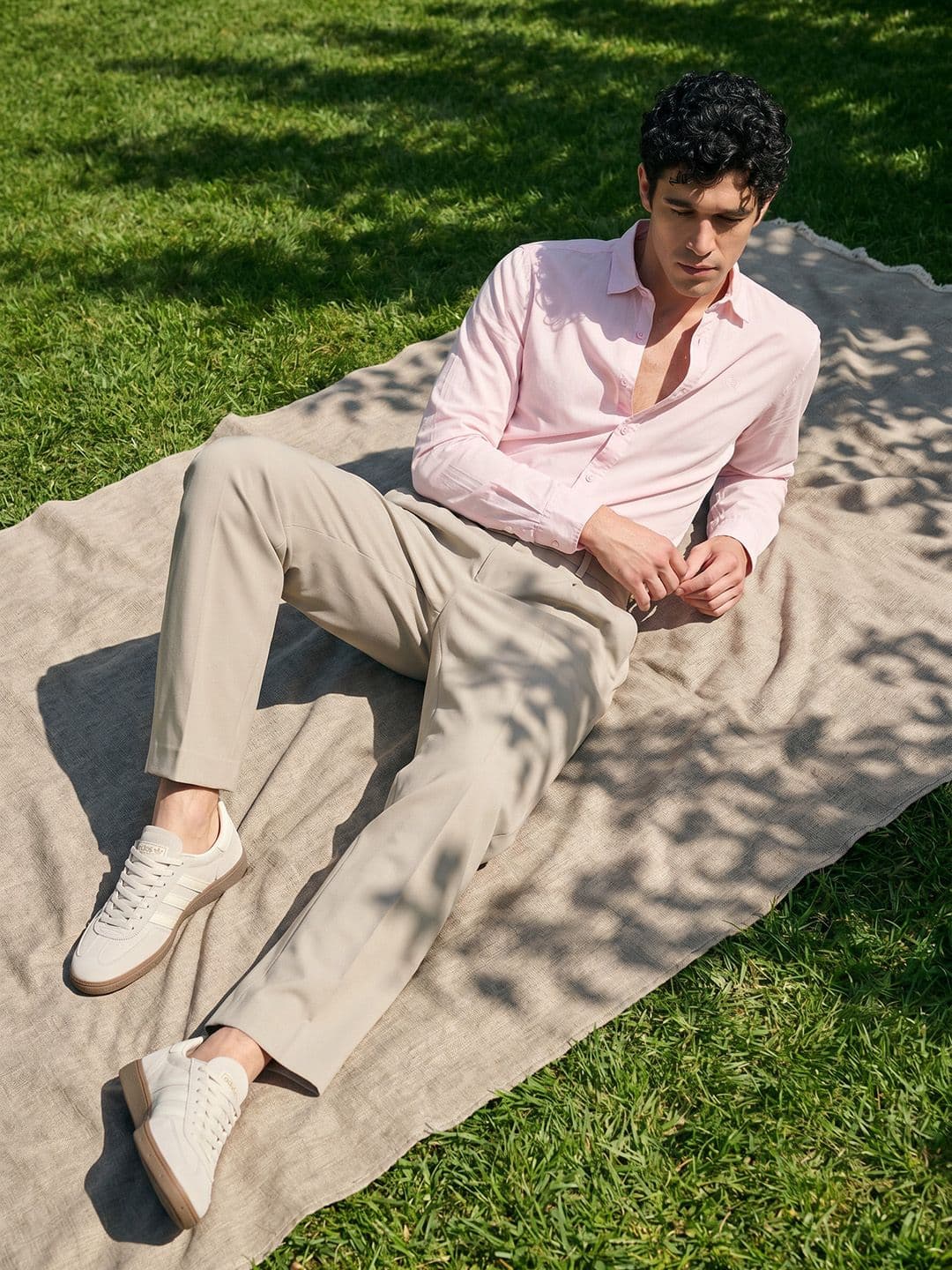 Mast & Harbour Spread Collar Casual Shirt - view 1