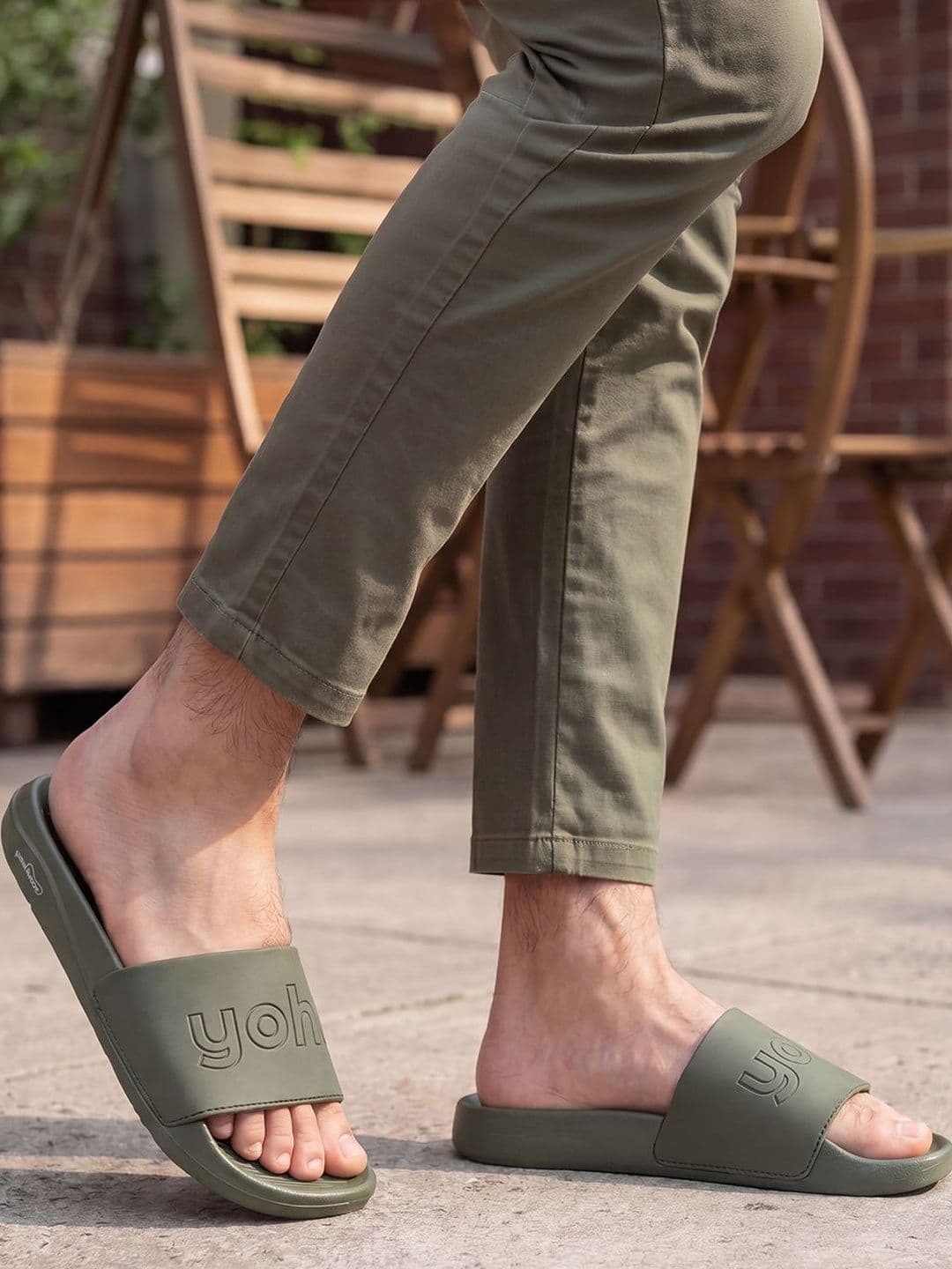 yoho Men OURA Self Design Sliders - view 1