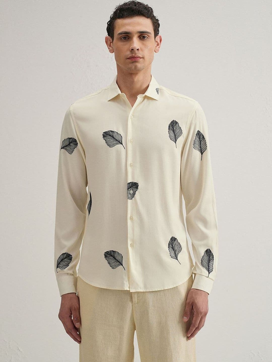 Banana Club Men Classic Printed Casual Shirt - view 1