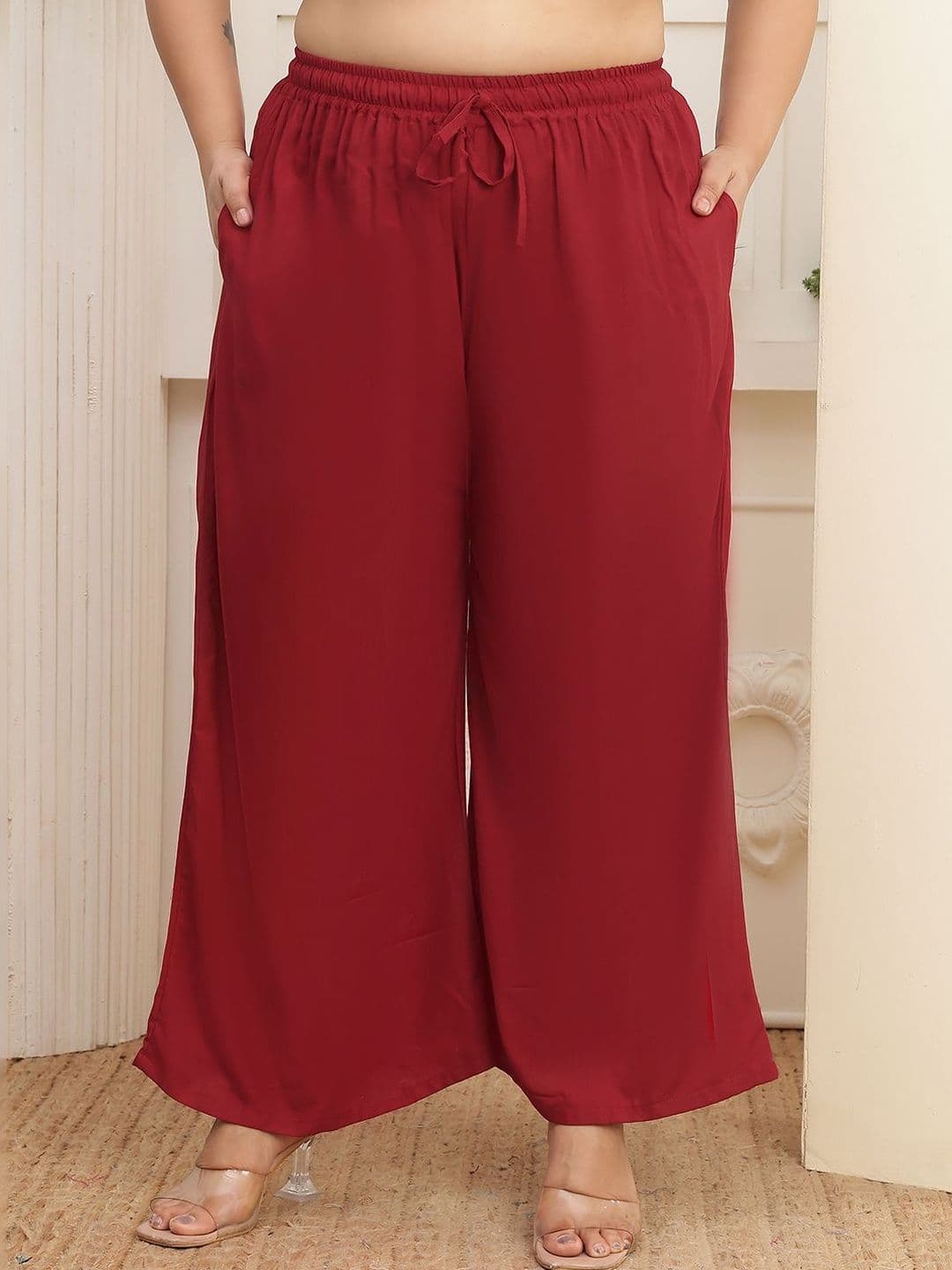 KALINI Women 2 Flared Ethnic Palazzos - view 1