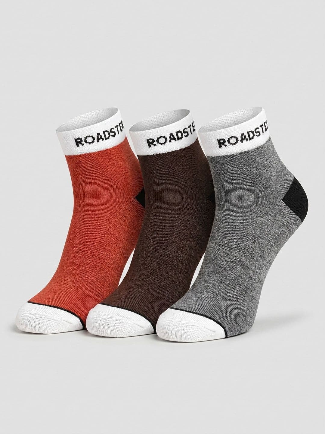 Roadster Men Pack of 3 Above Ankle Socks - view 1