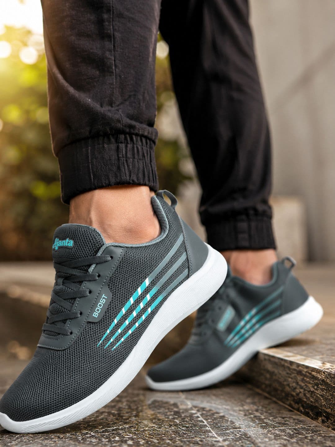Ajanta Men Mesh Walking Shoes - view 1