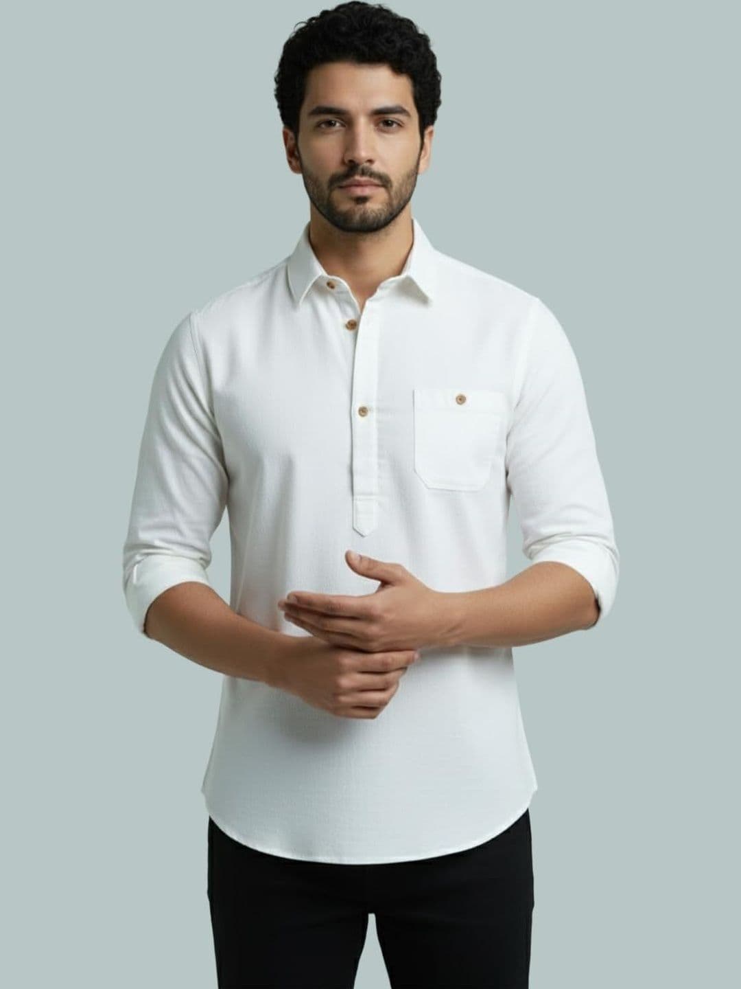 Vashuqi Men Kurta - view 1