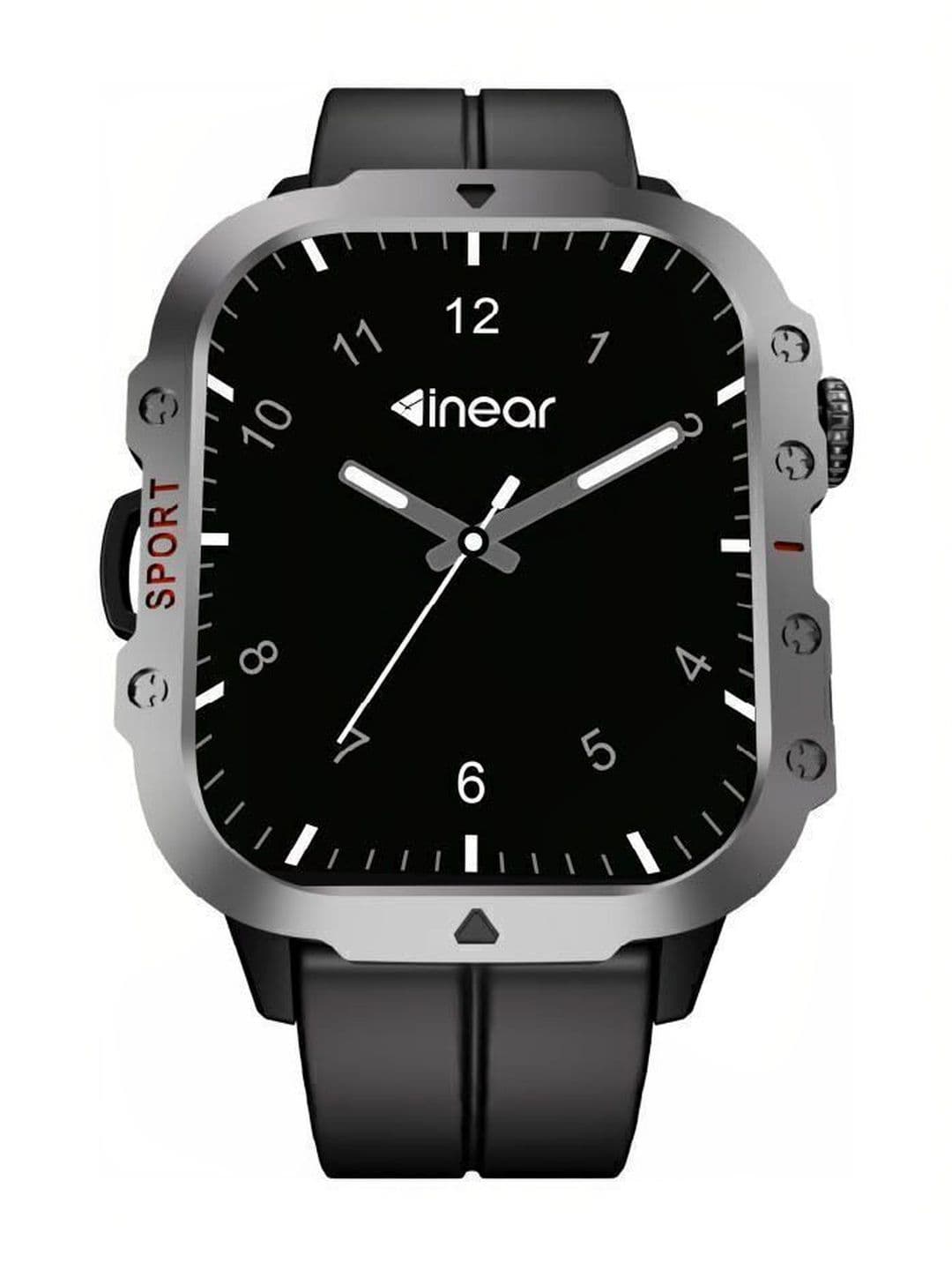 inear INWATCH with 2.01 Inch HD Display- Bluetooth Calling- Smartwatch