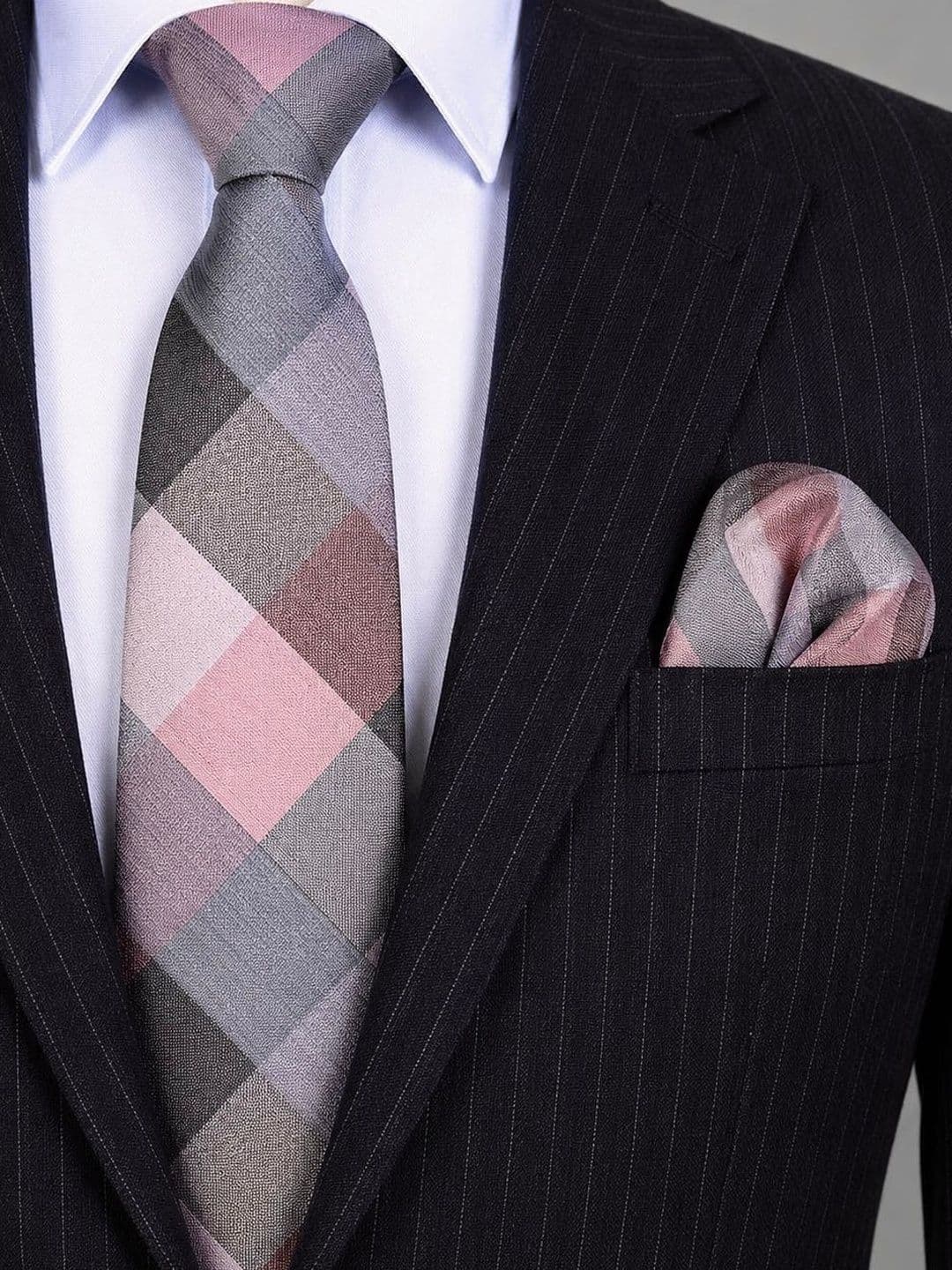 Cazzano Men Checked Skinny Tie - view 1