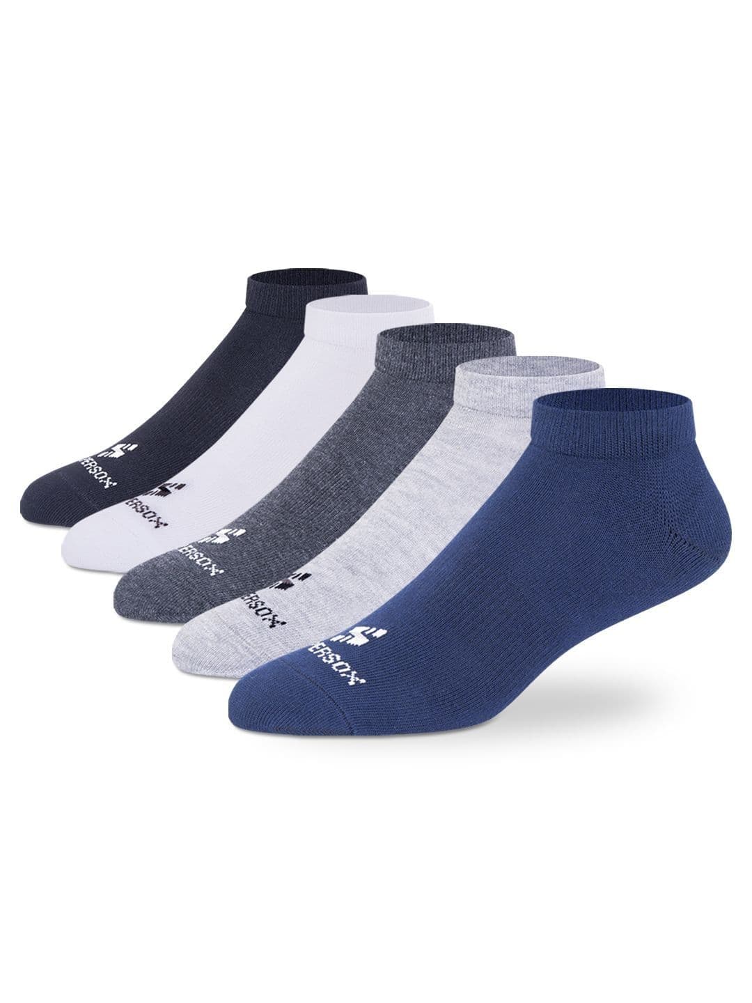 Supersox Men Pack of 5 Ankle Length Durable & Breathable Combed Cotton Casual Socks - view 1