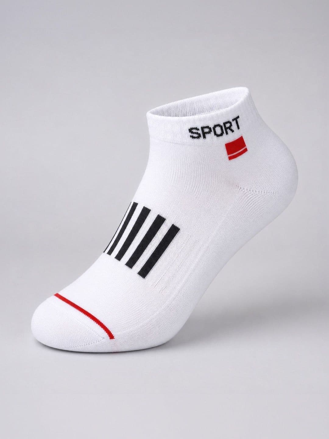 GARUN Unisex Pack of 10 Cotton Patterned Ankle Length Socks - view 1