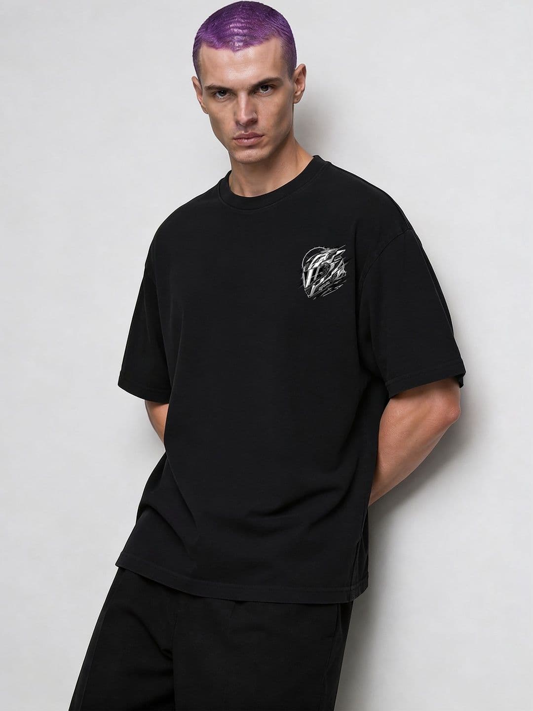 FARDA Unisex Printed Drop-Shoulder Sleeves 1 T-shirt - view 1