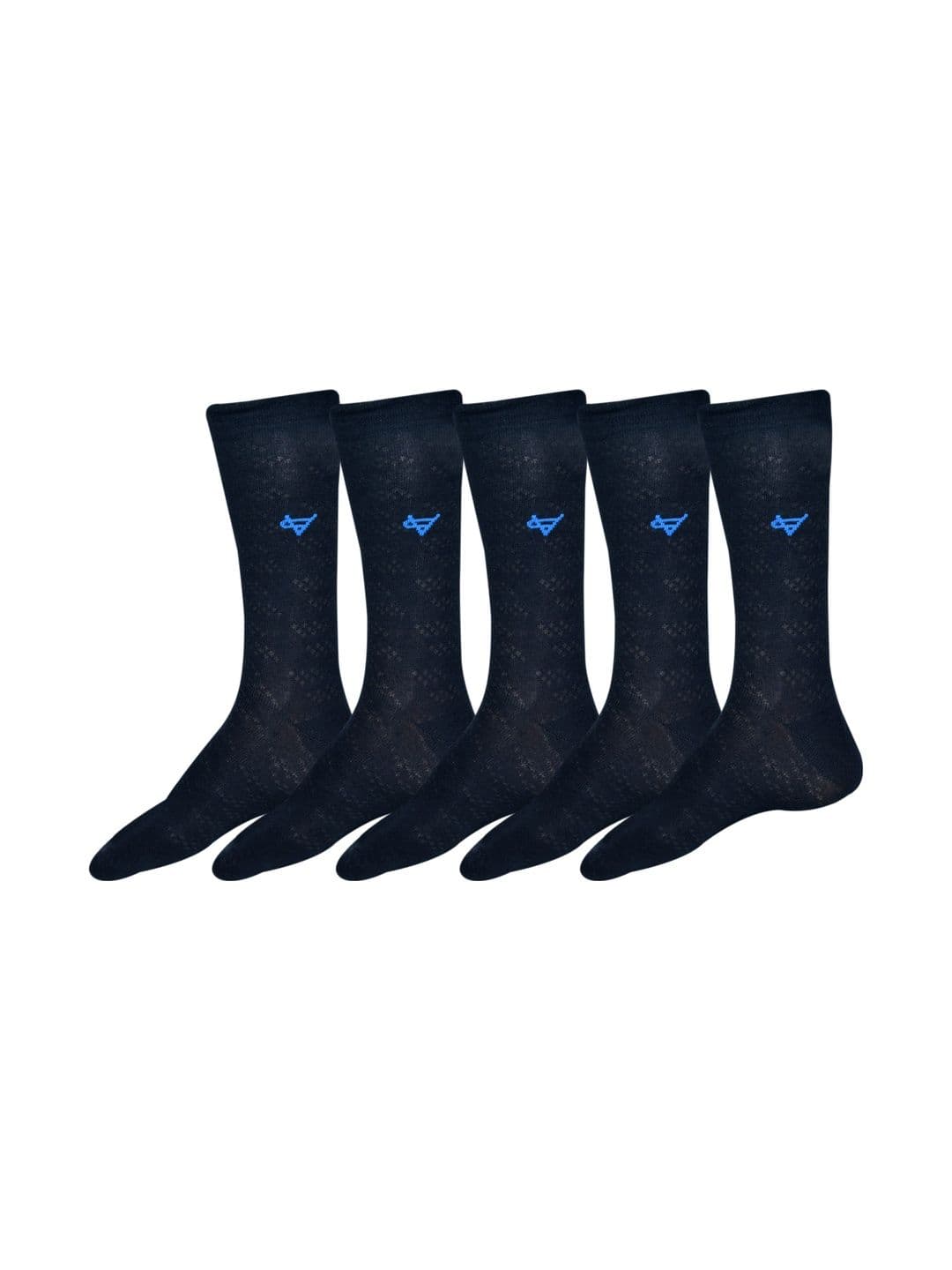 GARUN Men Pack of 5 Cotton Patterned Calf Length Socks - view 1