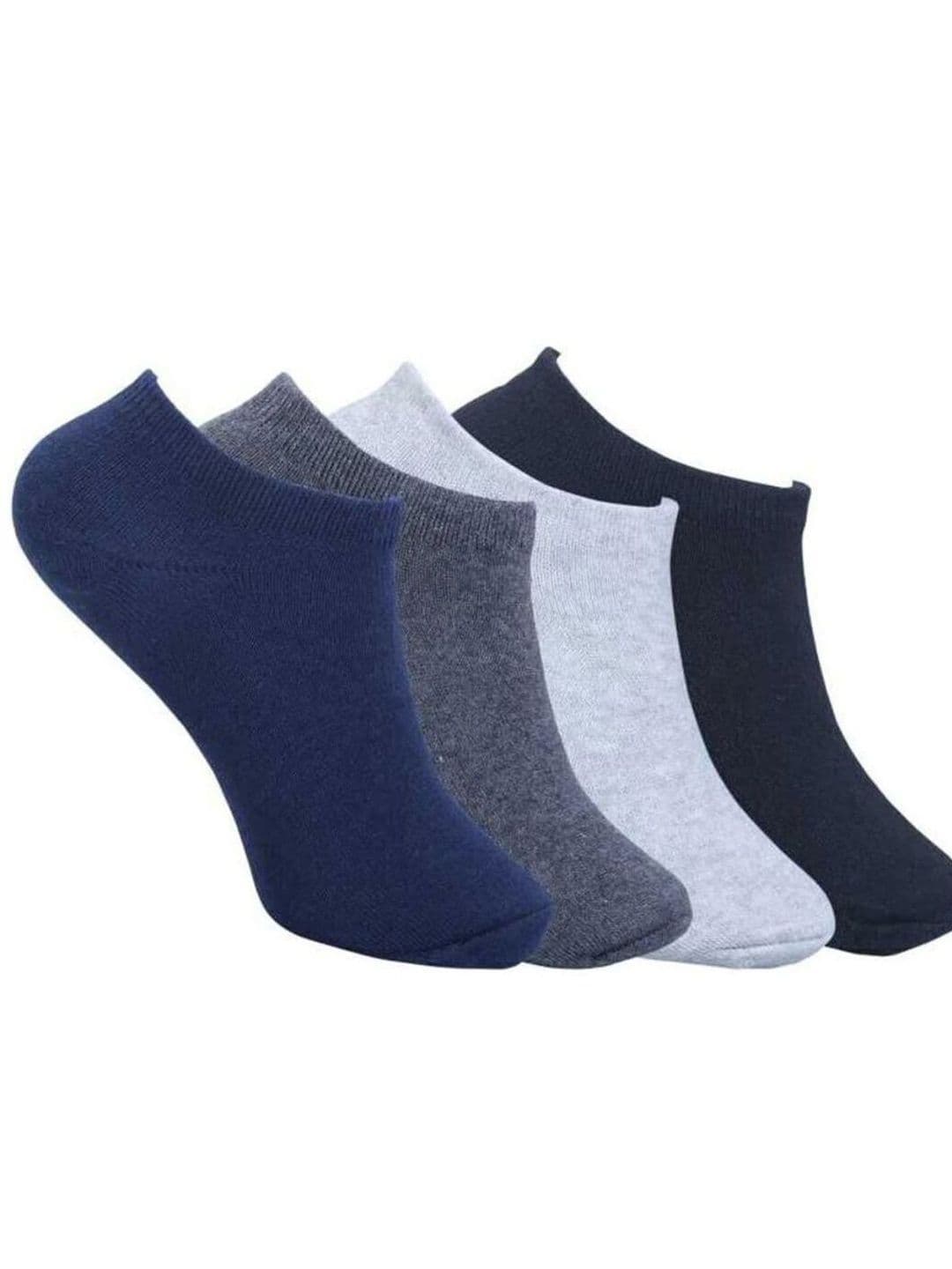Akeeta Men Pack of 4 Cotton Assorted Shoe Liners Socks - view 1