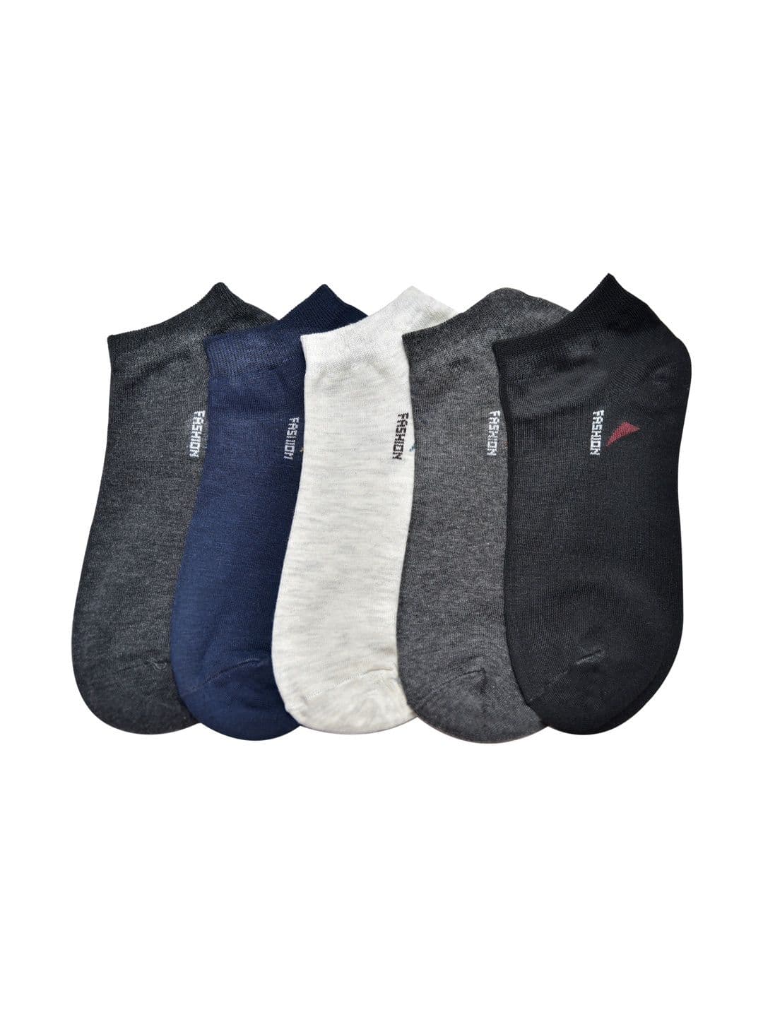 VIPUN Unisex Pack of 5 Cotton Shoe Liners Socks - view 1