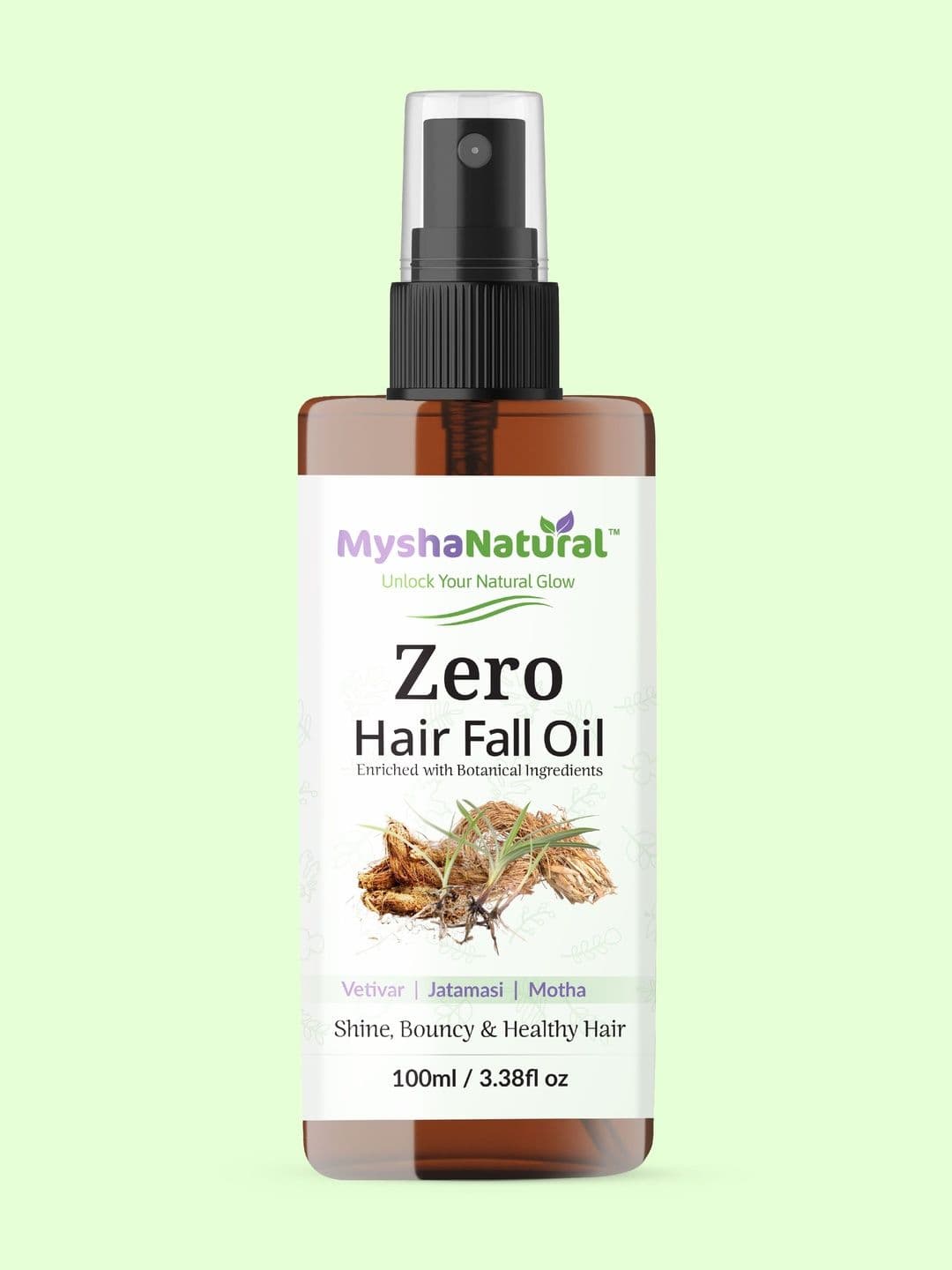 MYSHANATURAL Zero Hair Fall Oil - 100 ml - view 1