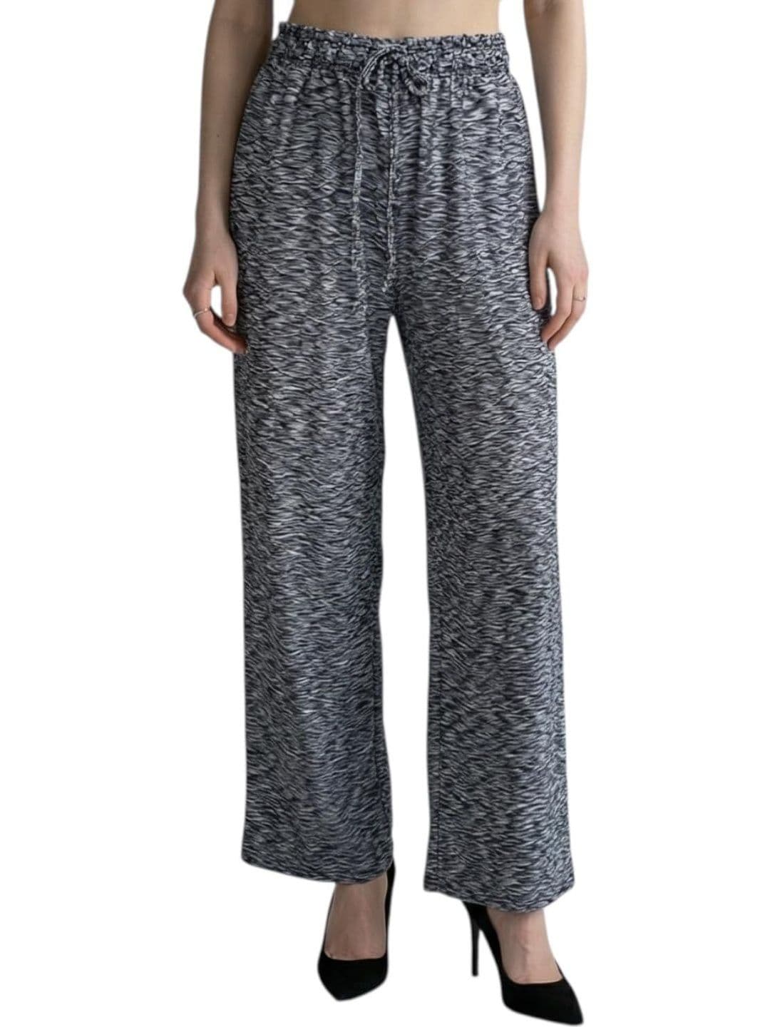 Nelwin Ji Women Printed Knitted Palazzos - view 1