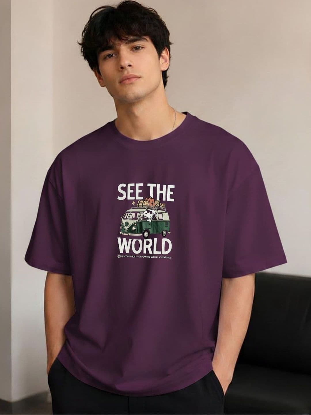 R.Code by The Roadster Life Co. Men Printed T-shirt - view 1