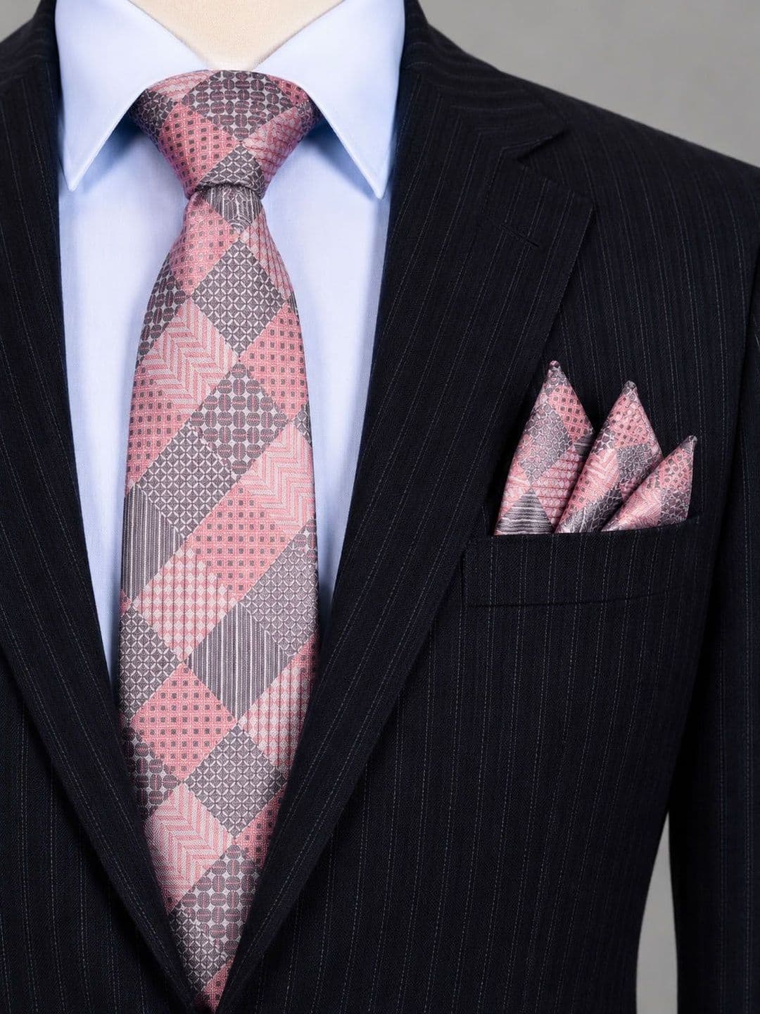 Cazzano Men Checked Skinny Tie - view 1