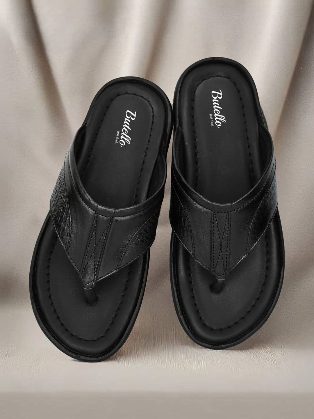 Butello Men Leather Comfort Sandals - view 1