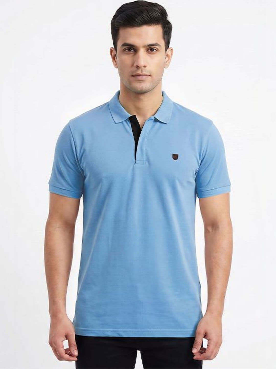 Plugin Men Polo Collar T-shirt - view 1