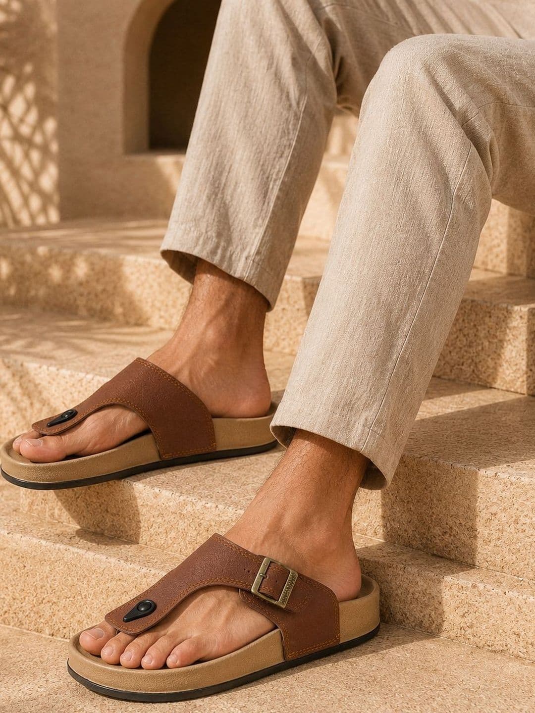 Mast & Harbour Men Thong Flip-Flops - view 1