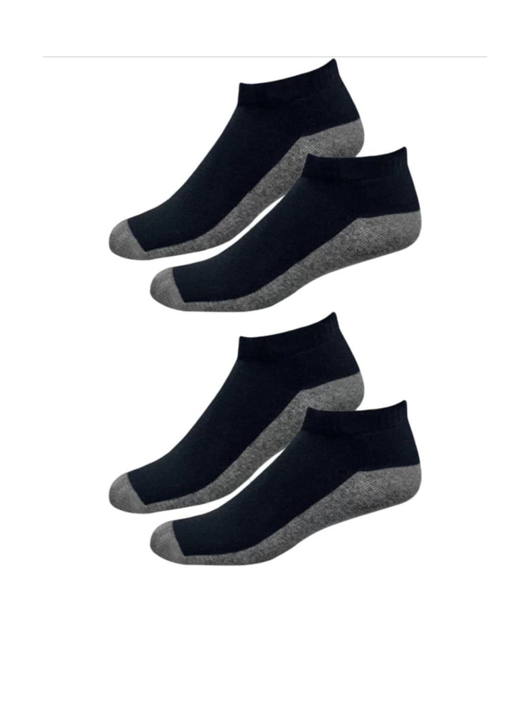 akeet trend Men Pack of 2 Cotton Assorted Colourblocked Ankle Length Socks - view 1