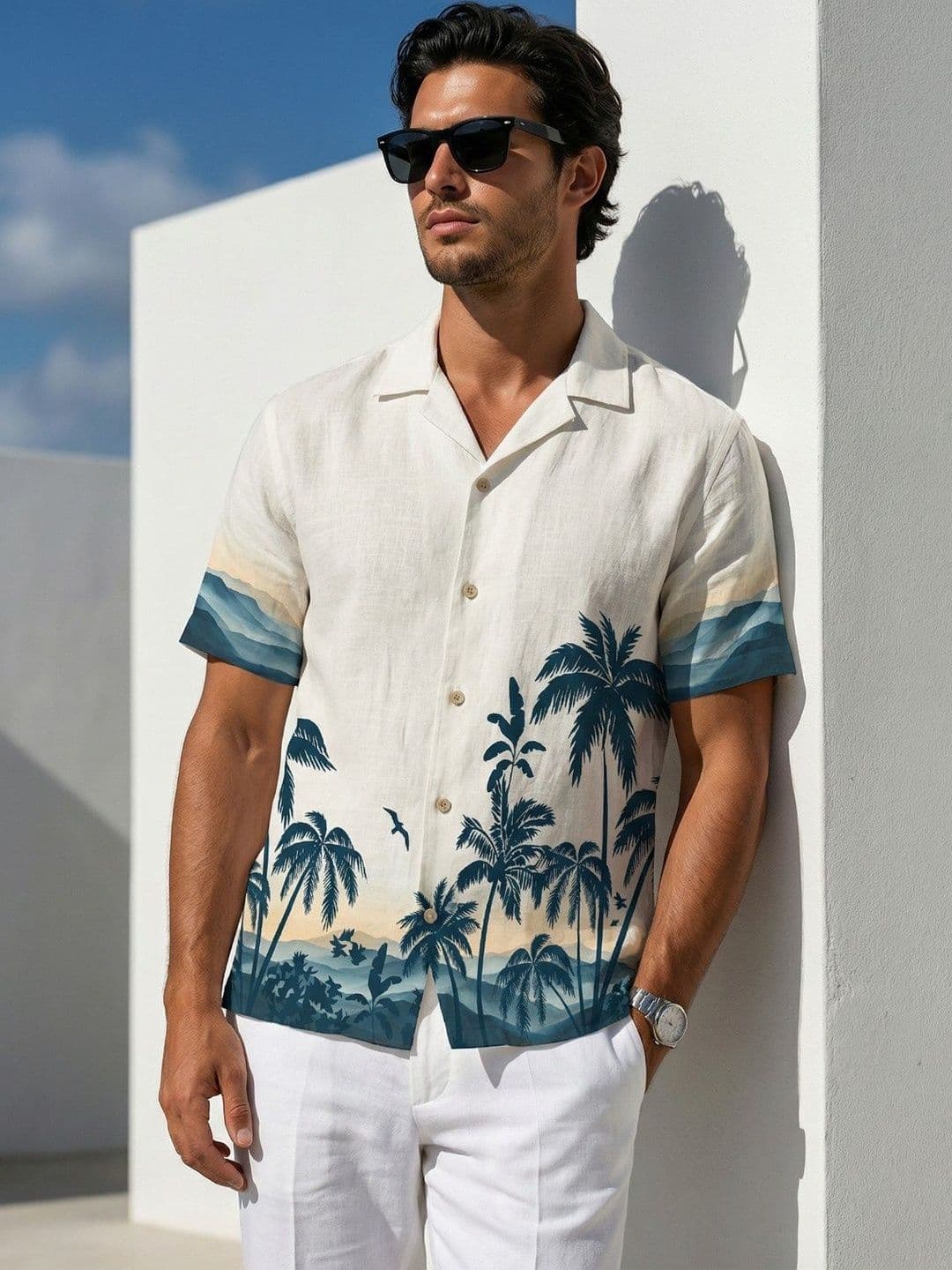 Stenfia Men Standard Printed Casual Shirt - view 1
