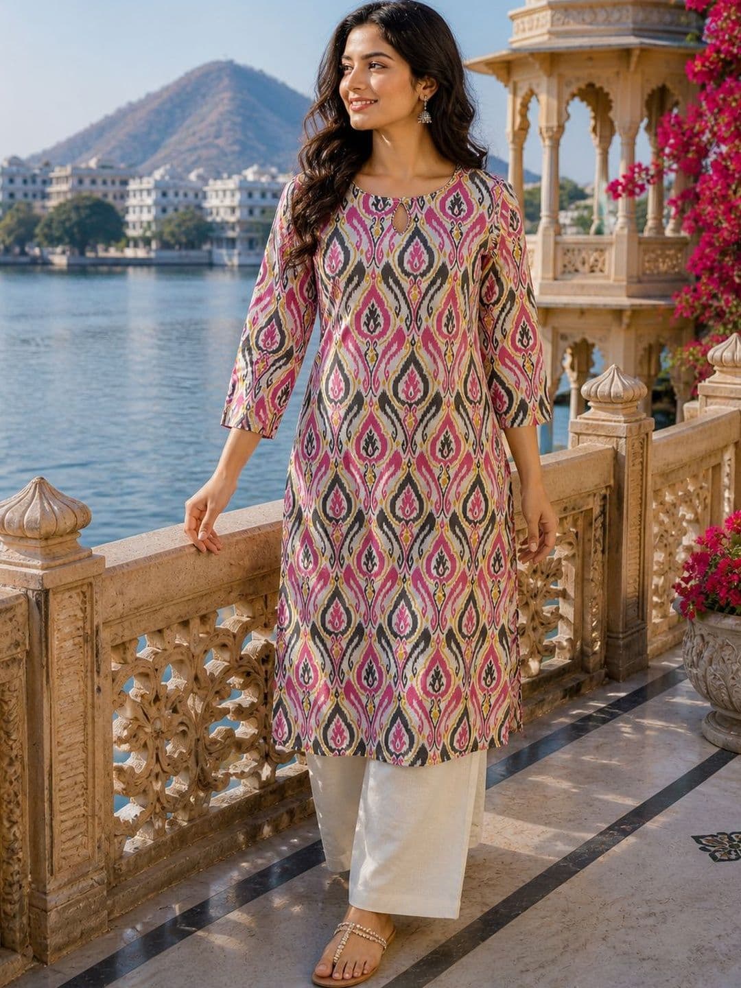 Rajnandini Women Printed Kurta - view 1