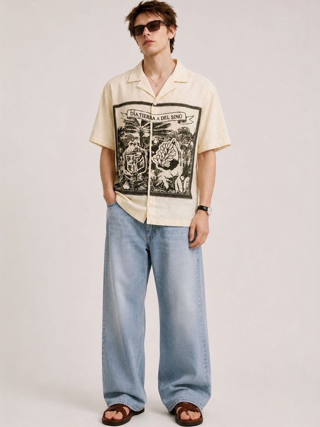 Mast & Harbour Men Comfort Printed Casual Shirt - view 1