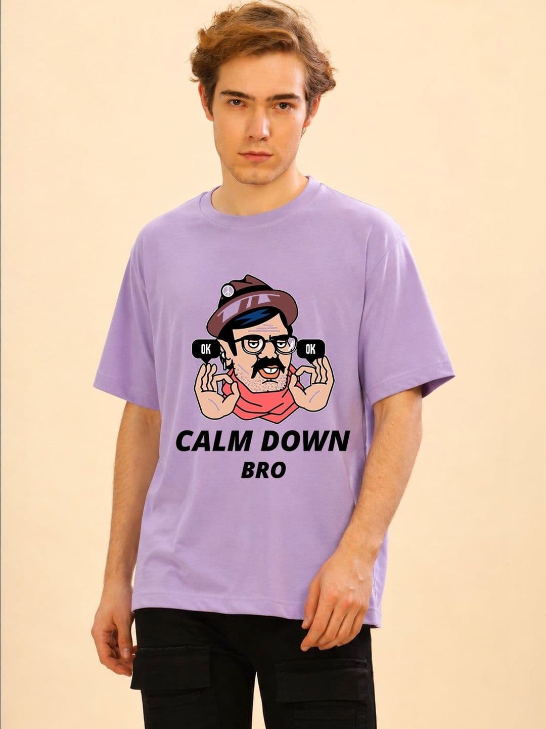 FALTU.CO Men Printed Pure Cotton T-shirt - view 1