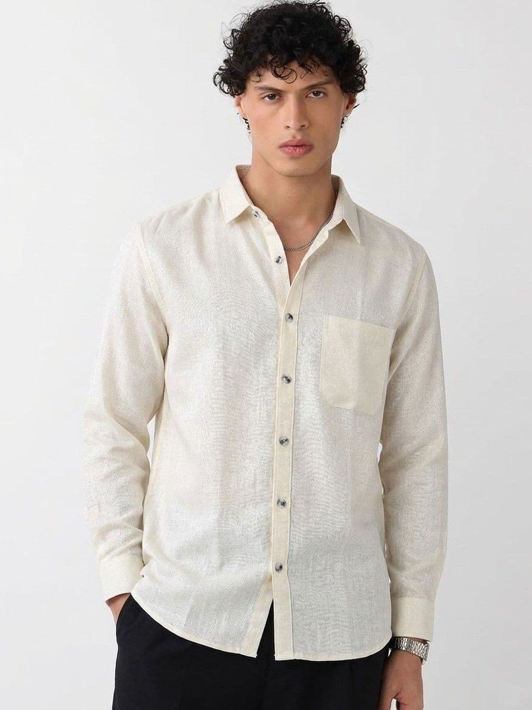 R.Code by The Roadster Life Co. Men Standard Casual Shirt - view 1