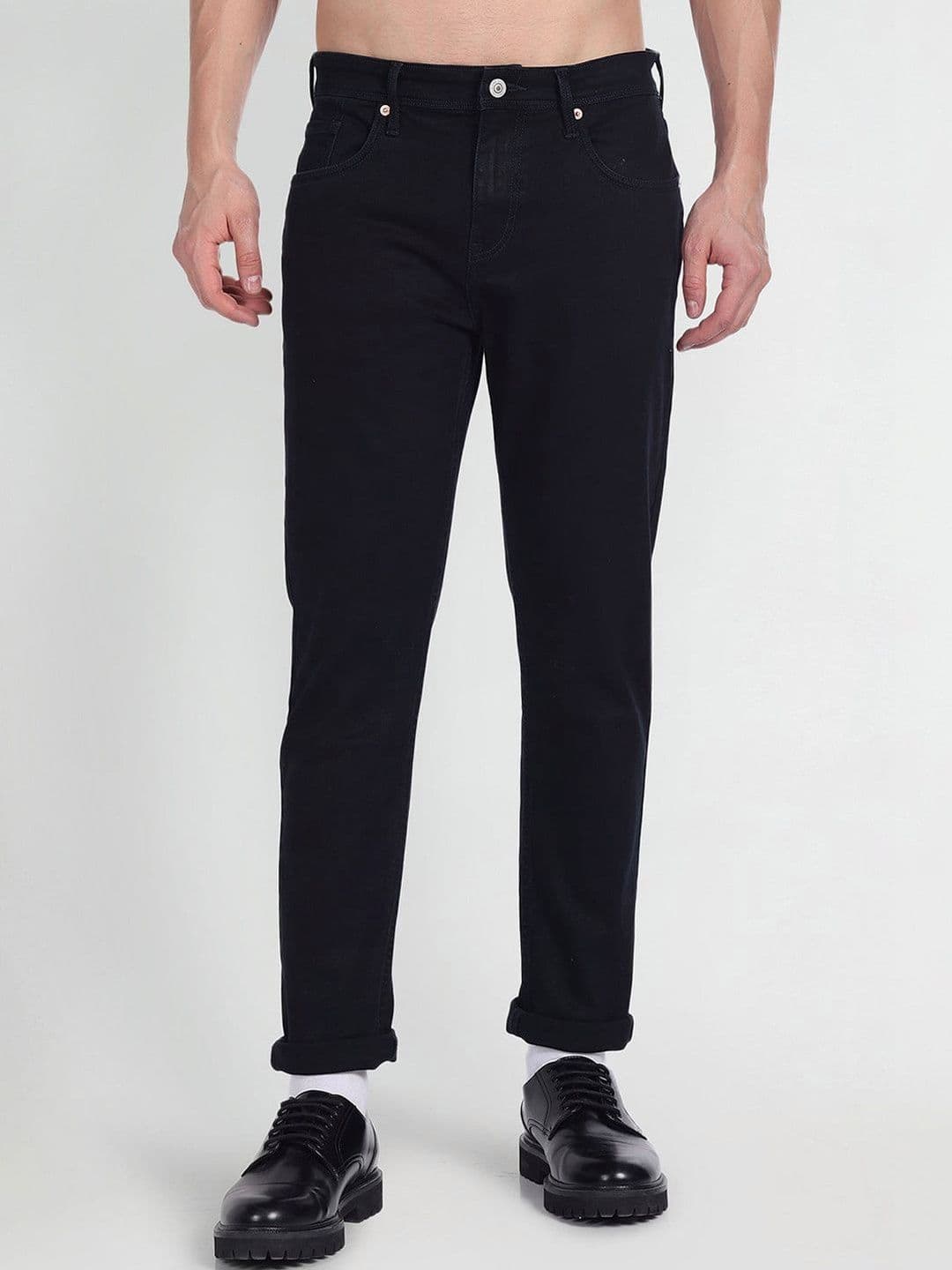 Flying Machine Men Tapered Fit Stretchable Jeans - view 1