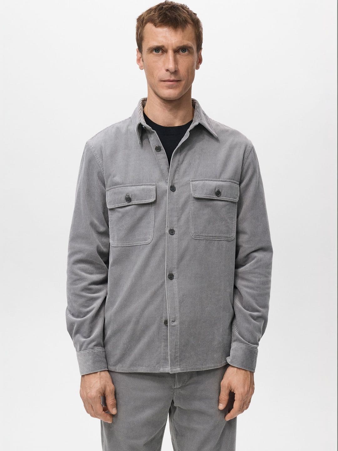 MANGO MAN Spread Collar Tailored Jacket - view 1