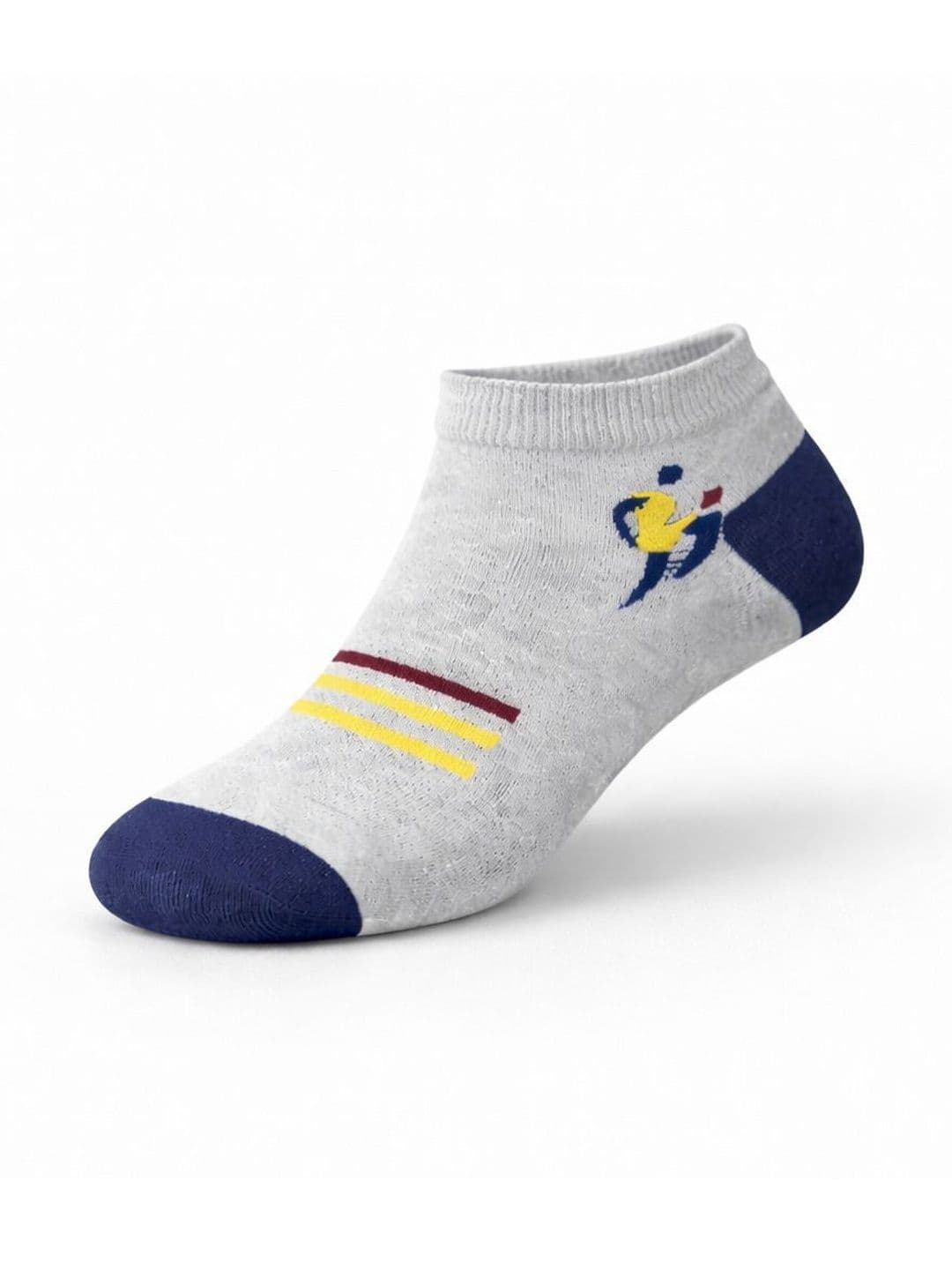 Blacktank Men Cotton Patterned Ankle Length Socks - view 1