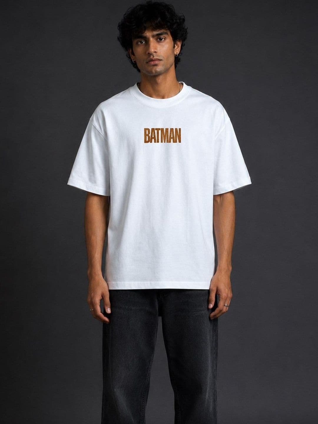 BEOVER Men Typography Batman Printed T-shirt - view 1