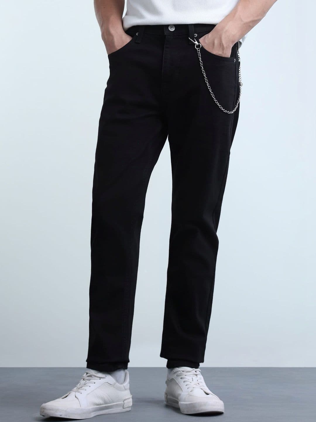 Flying Machine Men Slim Fit Mid-Rise Stretchable Jeans - view 1