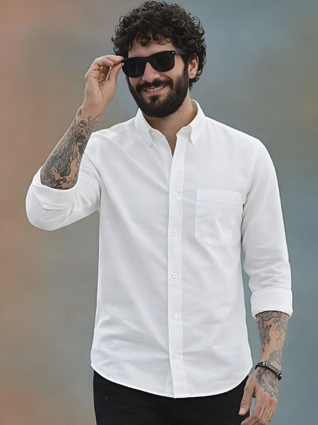 UNIQSOME Men Standard Casual Shirt - view 1