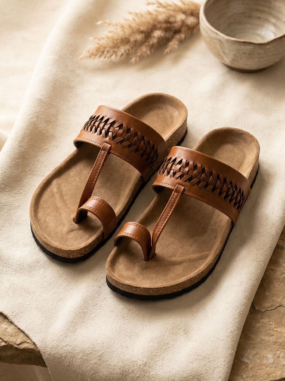 House of Pataudi Men Slip-On Comfort Sandals - view 1